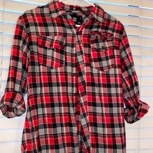 long sleeve flannel